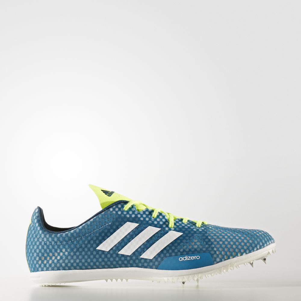 Adidas Adizero Ambition 4 με καρφια - παπουτσια για τρεξιμο ανδρικα - Τυρκουάζ/Ασπρα,Μέγεθος: EU 36